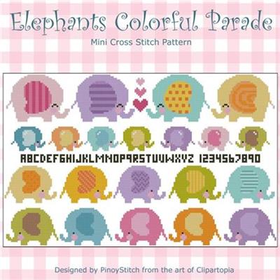 (image for) Elephants Colorful Parade